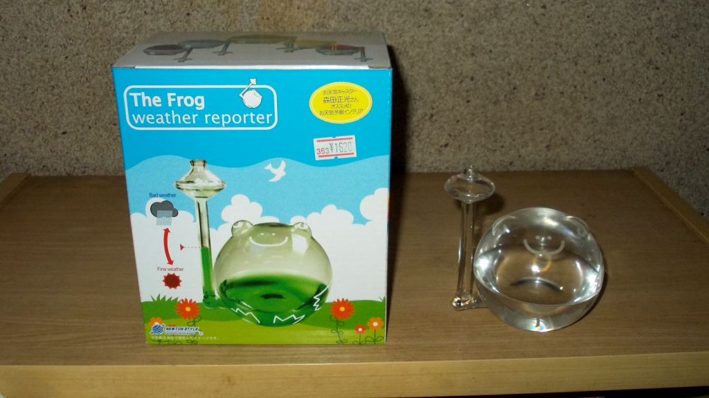 日本で売られている Wetterglas